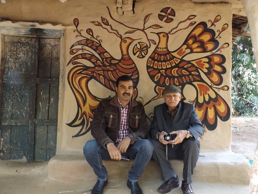 January 2019- Meeting with Bulu Imam sir and Putlibai at Sanskriti Museum, Hazaribagh, Jharkhand